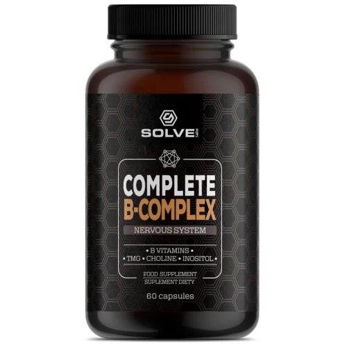 Solve Labs - Complete B-Complex - 60 kapsułek Solve Labs - Complete B-Complex - 60 kapsułek